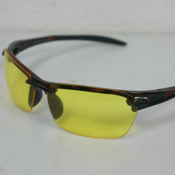 NWT TruVintage Y2K Sports Wrap Around semi-rimless Night Driving lens Sunglasses - Picture 3 of 7